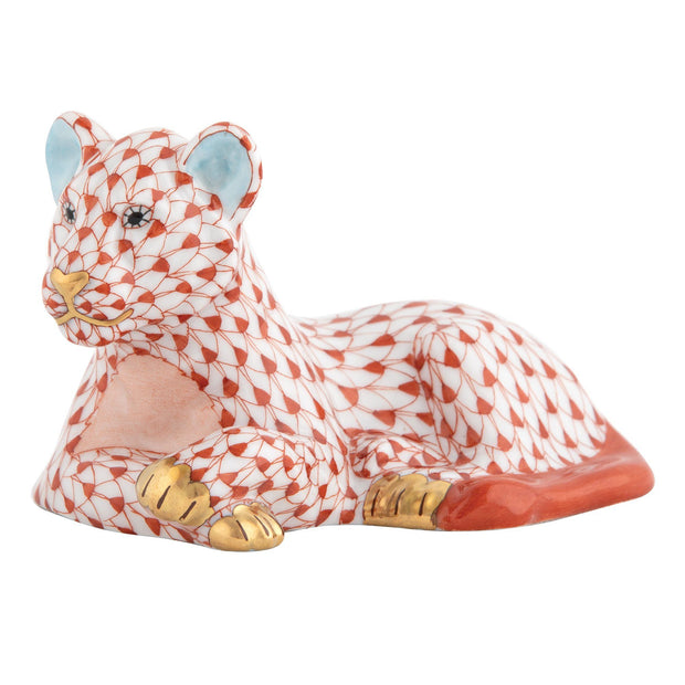 Herend Young Lion Figurines Herend Rust 