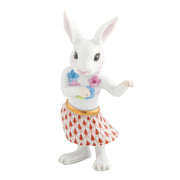 Herend Hula Bunny Figurines Herend Rust 