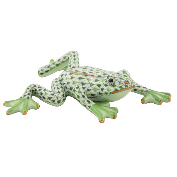 Herend Reaching Frog Figurines Herend 