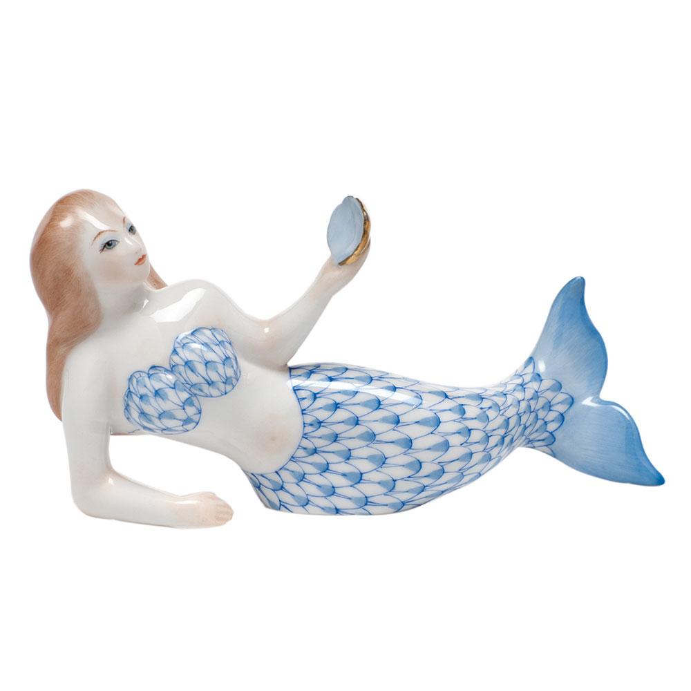 Herend Mermaid Figurines Herend Blue 