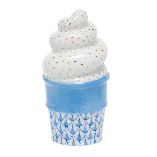 Herend Ice Cream Cone Figurines Herend Blue 