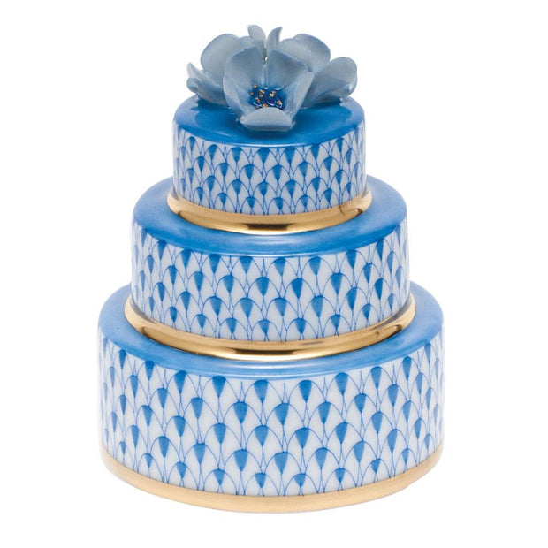 Herend Wedding Cake Figurines Herend Blue 