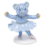 Herend Ballerina Bear Figurines Herend Blue 