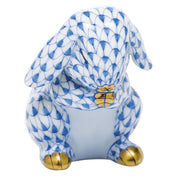 Herend Praying Bunny Figurines Herend Blue 