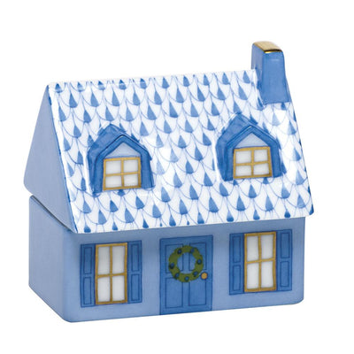 Herend Home Sweet Home Figurines Herend Blue 