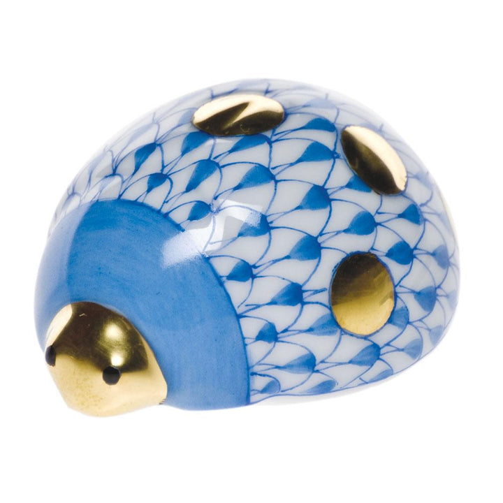 Herend Lucky Ladybug Figurines Herend Blue 