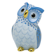 Herend Owl Figurines Herend Blue 