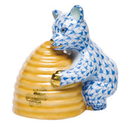 Herend Honey Bear Figurines Herend Blue 