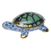 Herend Tiny Turtle Figurines Herend Blue 