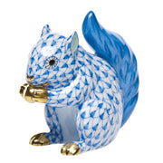 Herend Baby Squirrel Figurines Herend Blue 