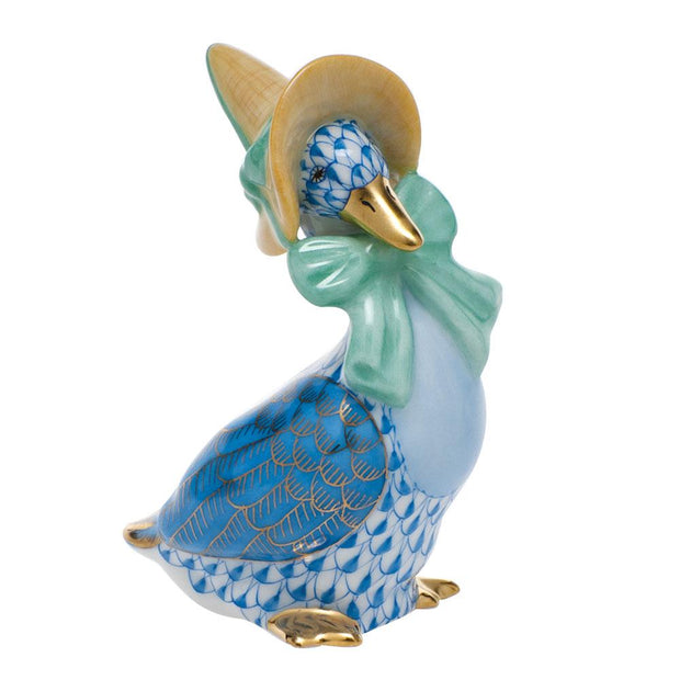 Herend Mother Goose Figurines Herend Blue 