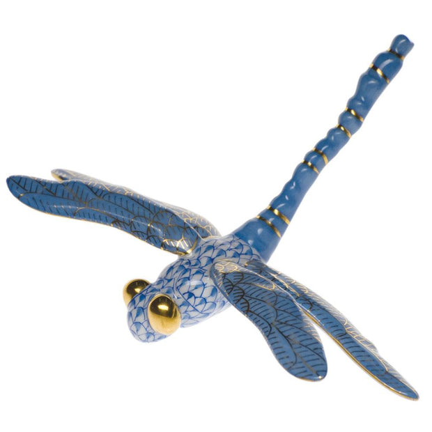 Herend Dragonfly Figurines Herend Blue 