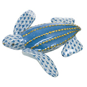 Herend Young Leatherback Turtle Figurines Herend Blue 