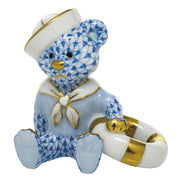 Herend Sailor Bear Figurines Herend Blue 