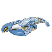 Herend Small Lobster Figurines Herend Blue 