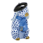 Herend Beret Bunny Figurines Herend Sapphire 