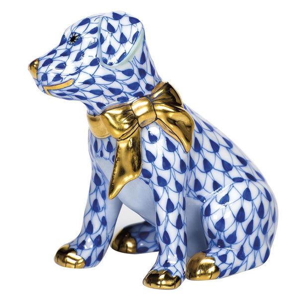 Herend Doggie Dazzle Figurines Herend Sapphire 