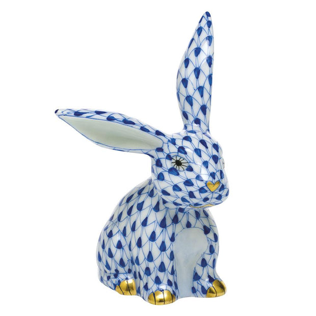 Herend Funny Bunny Figurines Herend Sapphire 