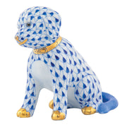 Herend Good Dog Figurines Herend Sapphire 