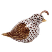 Herend California Quail Figurines Herend Chocolate 