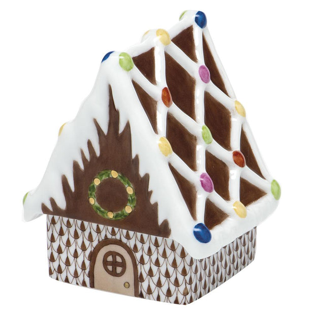 Herend Gingerbread House Figurines Herend Chocolate 