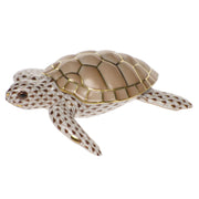 Herend Loggerhead Turtle Figurines Herend Chocolate 