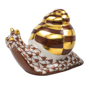 Herend Baby Snail Figurines Herend Chocolate 