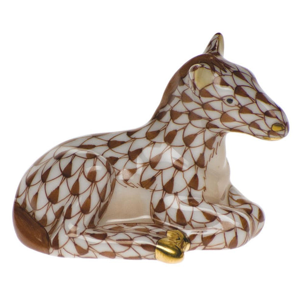 Herend Miniature Horse Figurines Herend Chocolate 