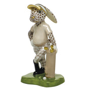 Herend Golf Bunny Figurines Herend Chocolate 