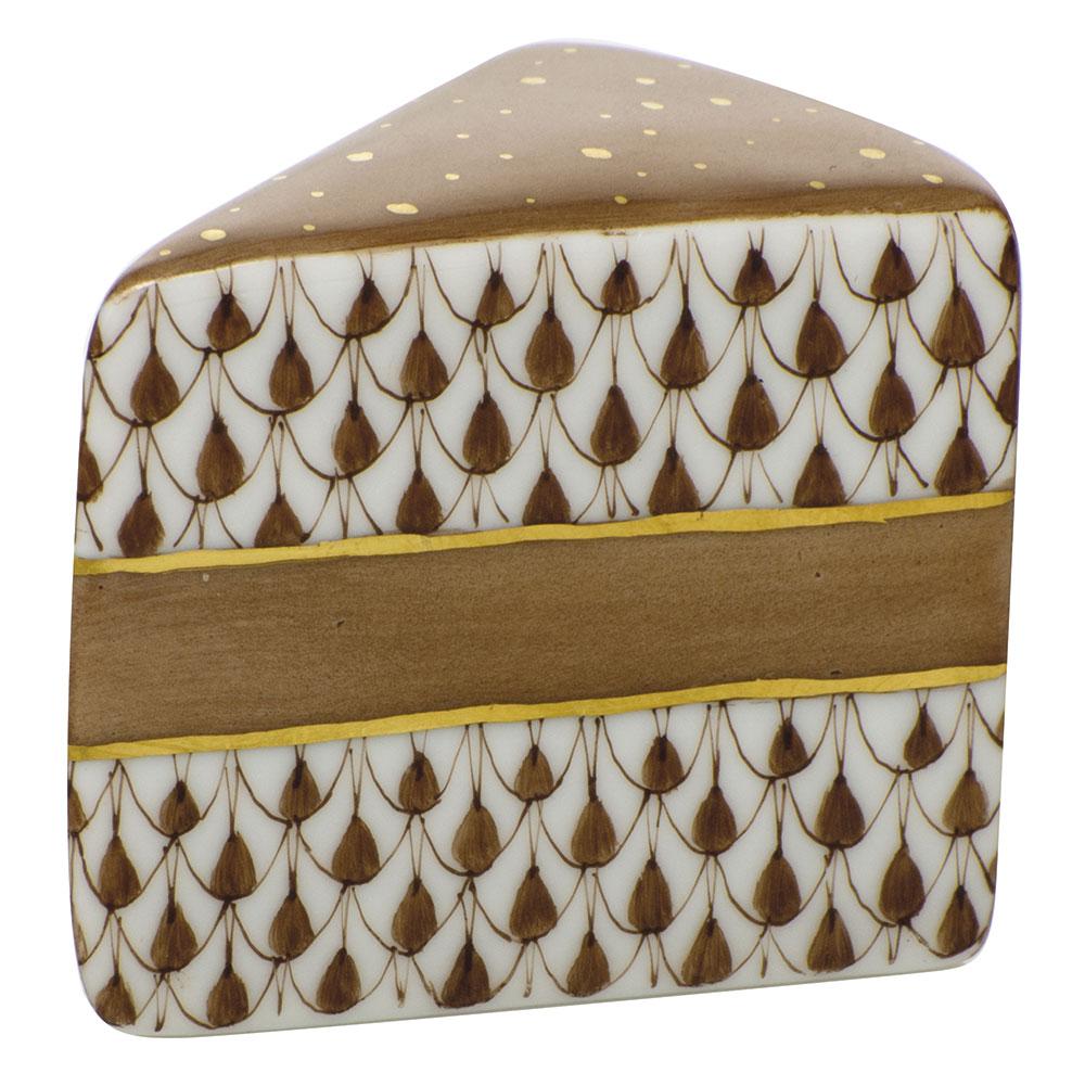 Herend Slice Of Cake Figurines Herend Chocolate 