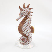 Herend Seahorse On Scallop Shell Figurines Herend Chocolate 