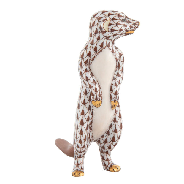 Herend Meerkat Figurines Herend Chocolate 