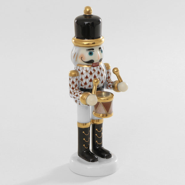 Herend Nutcracker Drummer Figurines Herend Chocolate 