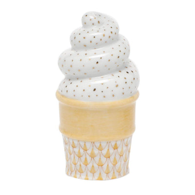 Herend Ice Cream Cone Figurines Herend Butterscotch 