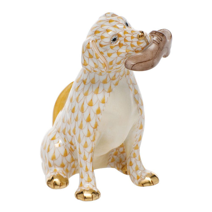 Herend Bella With Shoe Figurines Herend Butterscotch 