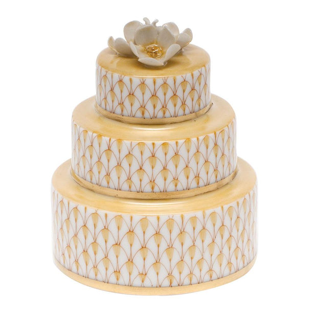 Herend Wedding Cake Figurines Herend Butterscotch 