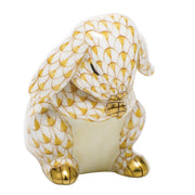 Herend Praying Bunny Figurines Herend Butterscotch 
