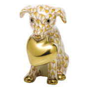 Herend Puppy Love Figurines Herend Butterscotch 