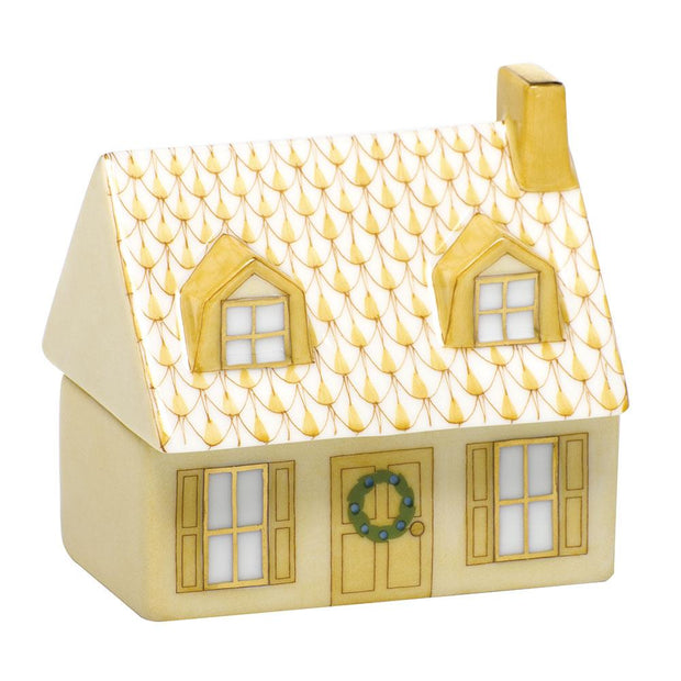 Herend Home Sweet Home Figurines Herend Butterscotch 