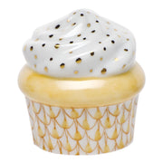 Herend Cupcake Figurines Herend Butterscotch 