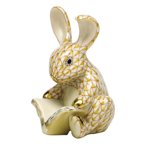 Herend Storybook Bunny Figurines Herend Butterscotch 