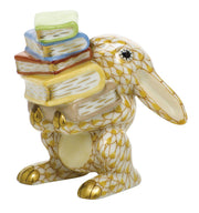 Herend Scholarly Bunny Figurines Herend Butterscotch 