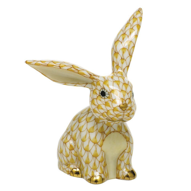 Herend Funny Bunny Figurines Herend Butterscotch 
