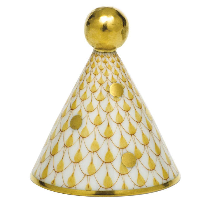 Herend Party Hat Figurines Herend Butterscotch 