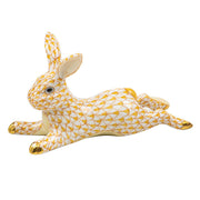 Herend Lounging Bunny Figurines Herend Butterscotch 