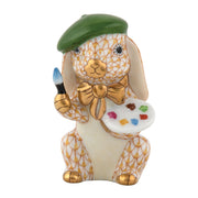 Herend Painter Bunny Figurines Herend Butterscotch 