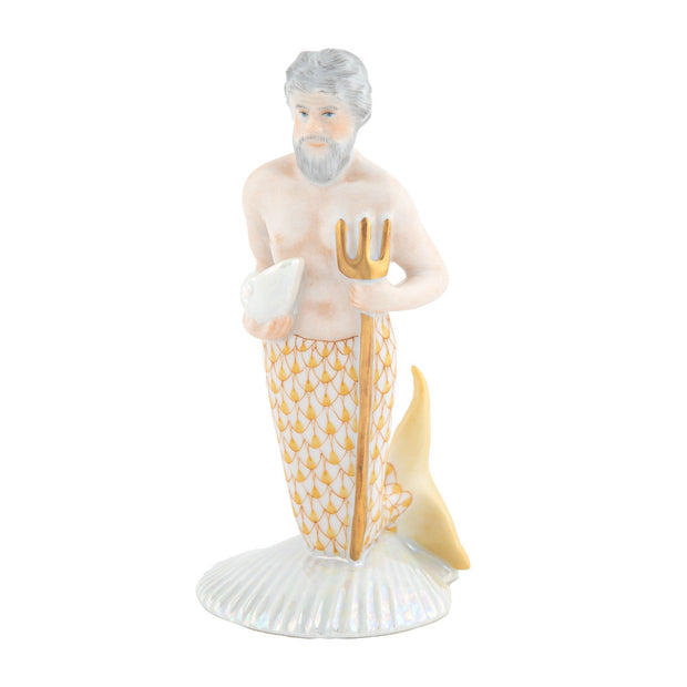 Herend Neptune Figurines Herend Butterscotch 