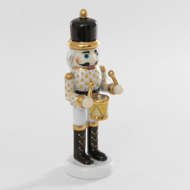 Herend Nutcracker Drummer Figurines Herend Butterscotch 