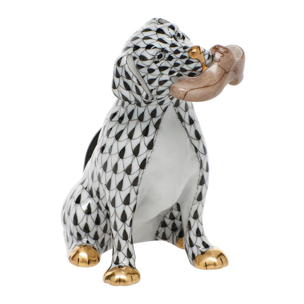 Herend Bella With Shoe Figurines Herend Black 