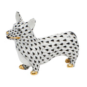 Herend Corgi Figurines Herend Black 